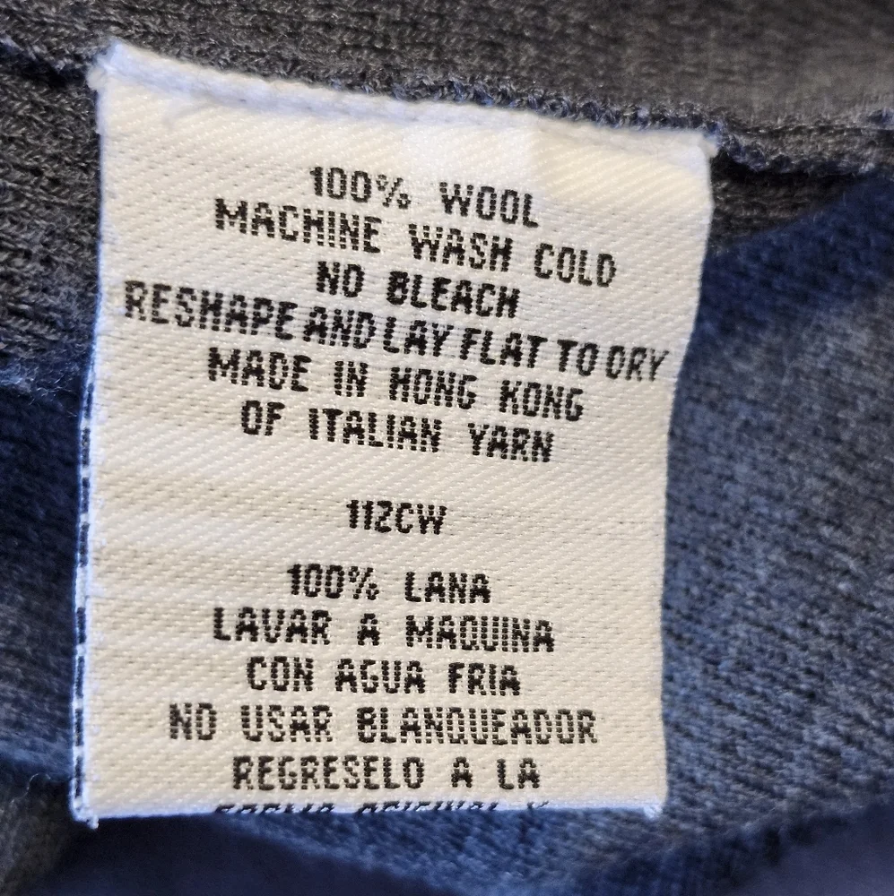 Eileen Fisher Wool Italian Yarn Wool Long Button Front Gray Cardigan Size 1X●